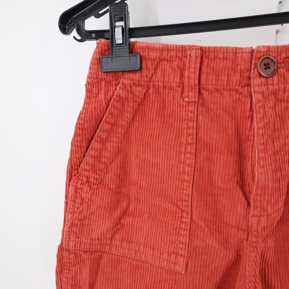 Marine layer Shorts Women's 0 Corduroy 3" Flat Front Cotton mid rise pockets - Picture 2 of 10